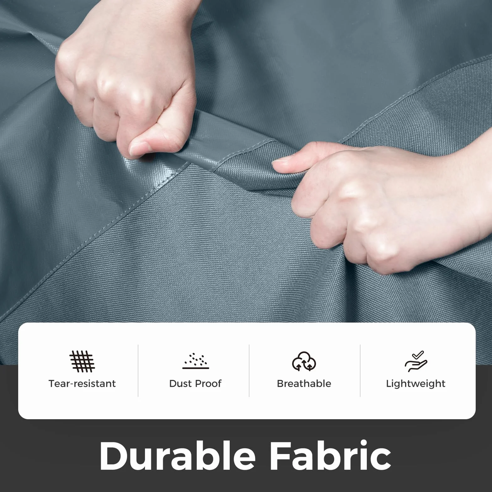 pack all Torba podróżna premium, 109 cm, wytrzymała, wisząca torba na garnitur, składana torba do przechowywania w szafie, pokrowiec ochronny na ubrania, koszule, sukienki, płaszcze (szara)