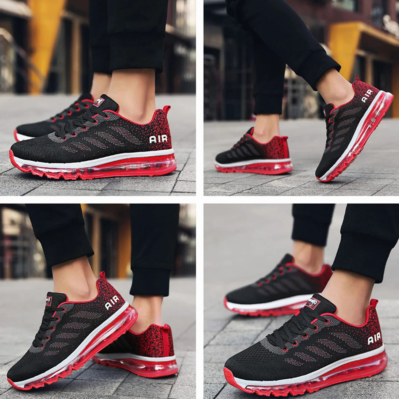 Damskie Sportowe Męski Buty do Biegania Gimnastyka Lekkie Buty do Fitnessu Sportowe Tenisa 34EU-46EU