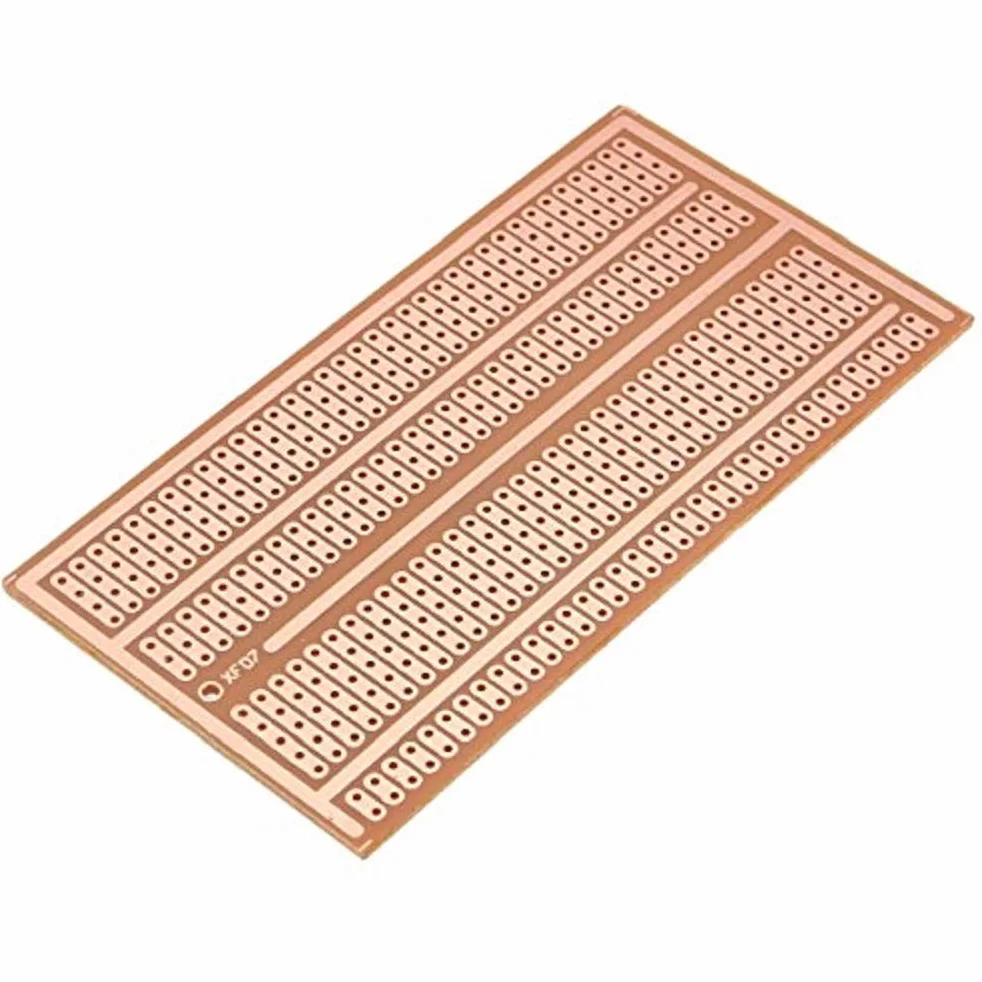 Bluelover 10 szt. 5X10Cm Single Side Copper Prototype Paper PCB Breadboard 2-3-5 Uszczelka Hole