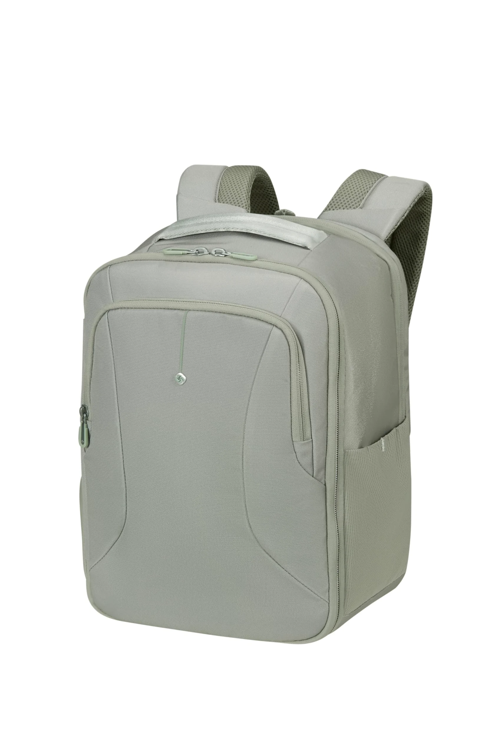 Samsonite Guardit Classy 2.0, Damski Plecak Kabinowy, 40 x 30 x 20 cm, Underseat Bagaz Podreczny do Ryanair, Wizz Air & Vueling, Kieszen na Laptopa 15.6", Zielony (Dry Sage)