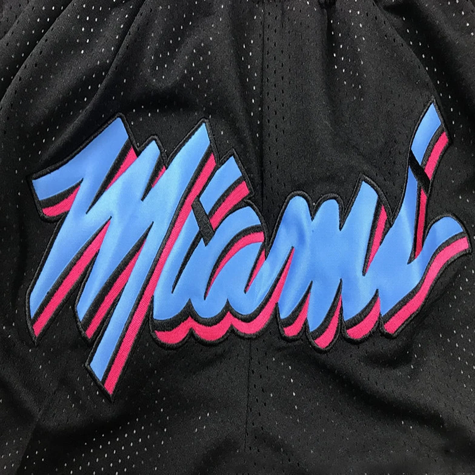 Miami Heat Męskie spodenki do koszykówki - Sportowe, oddychające i szybkoschnące szorty NBA z kieszeniami na zamek błyskawiczny, luźne spodenki do treningu i na zewnątrz