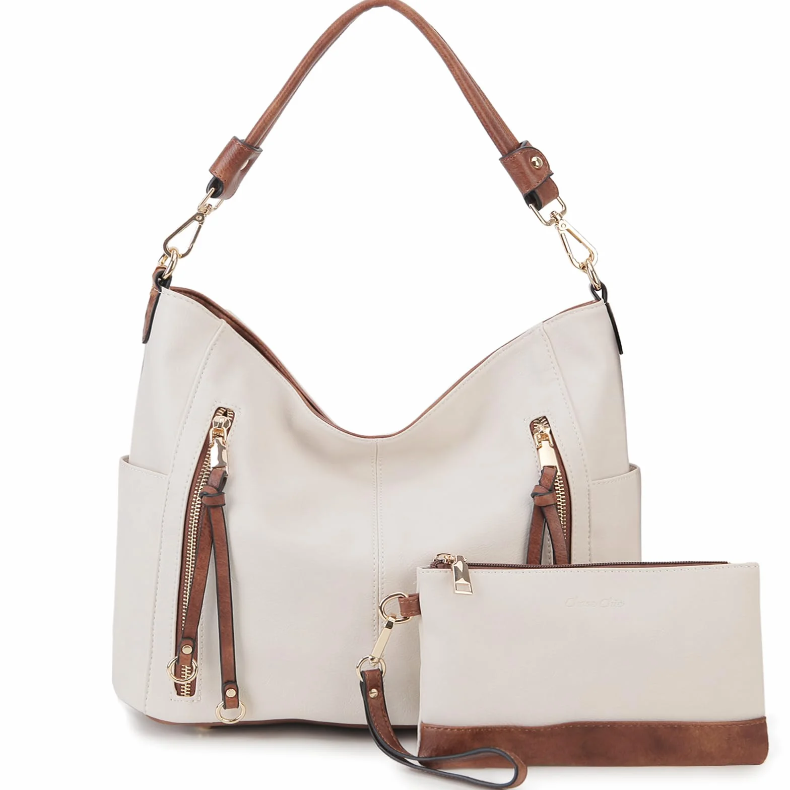 Torba hobo damska z poliuretanu crossbody na ramię do pracy