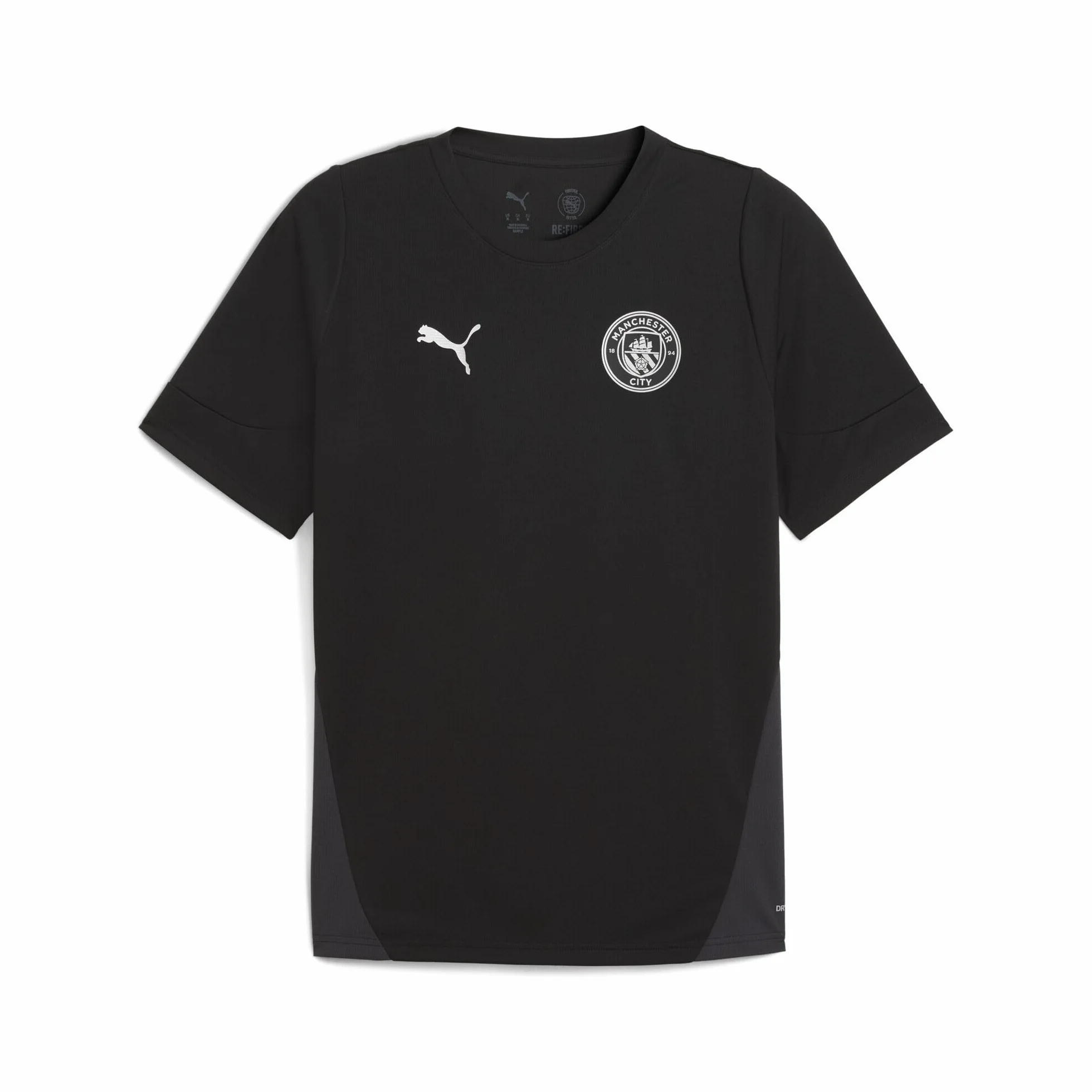 PUMA Manchester City FC Męskie strój treningowy 25/26, Czarny (Black x Silver), M