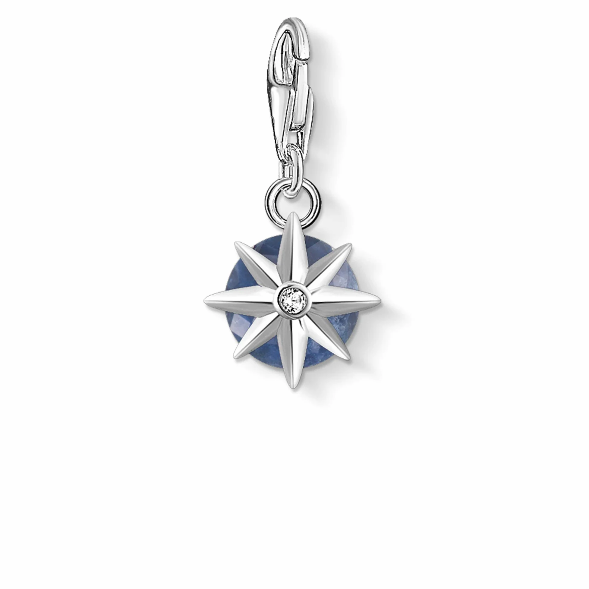 Thomas Sabo Damski charm, wisiorek, kamień urodzinowy, srebro wysokiej próby 925