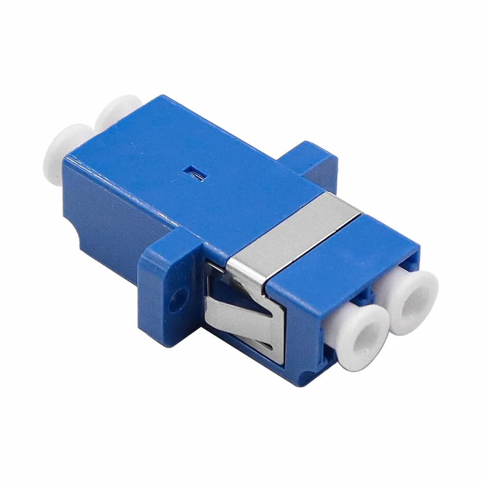 DollaTek 10 sztuk ?wiat?owodowych LC do LC jednomodowy adapter UPC Duplex ?wiat?owodowy przed?u?acz/?wiat?owód LC ??cznik serii