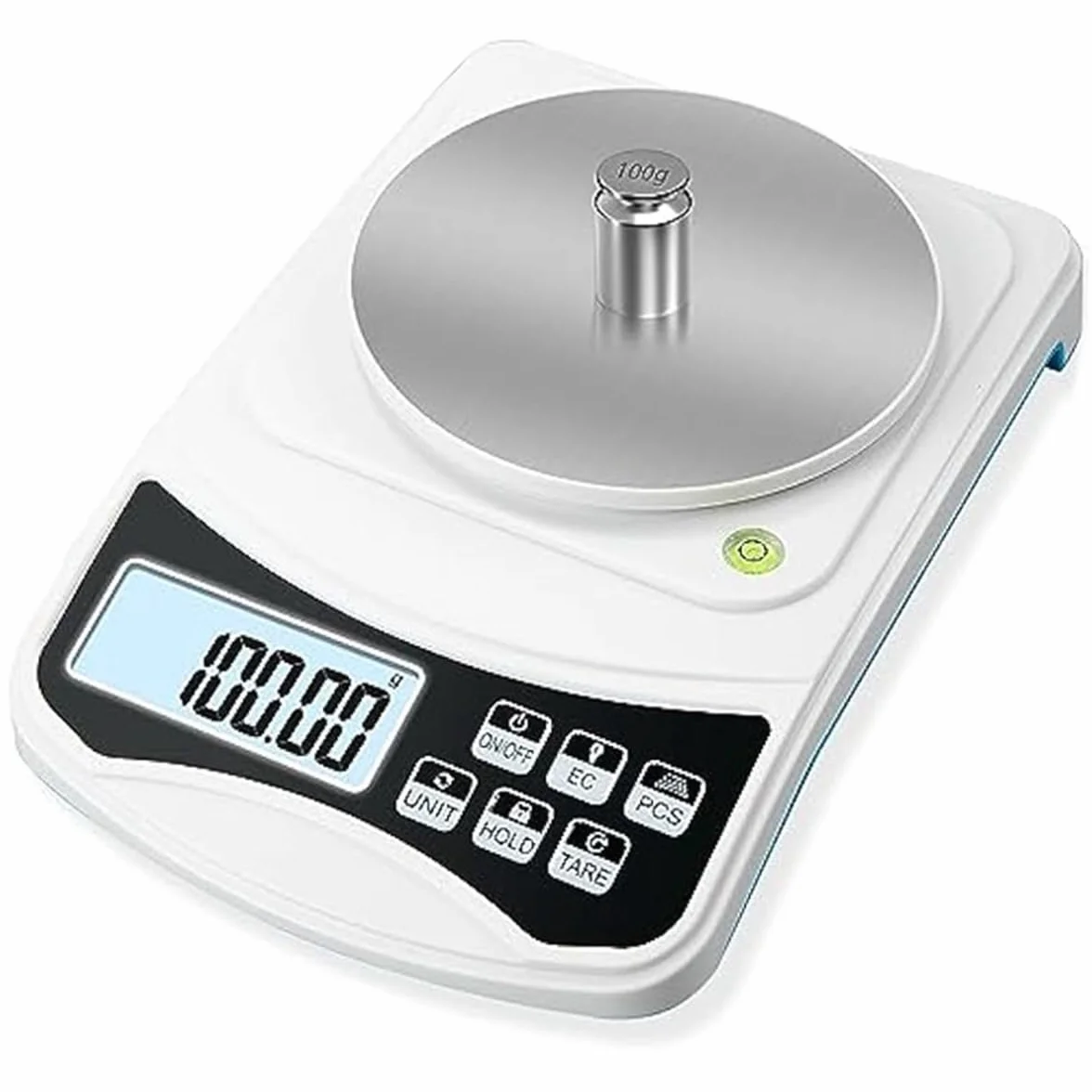 Cyfrowa waga laboratoryjna, waga 1000 g, dokładność 0,01 g, wielofunkcyjna waga elektroniczna o wysokiej precyzji o wadze 100 g