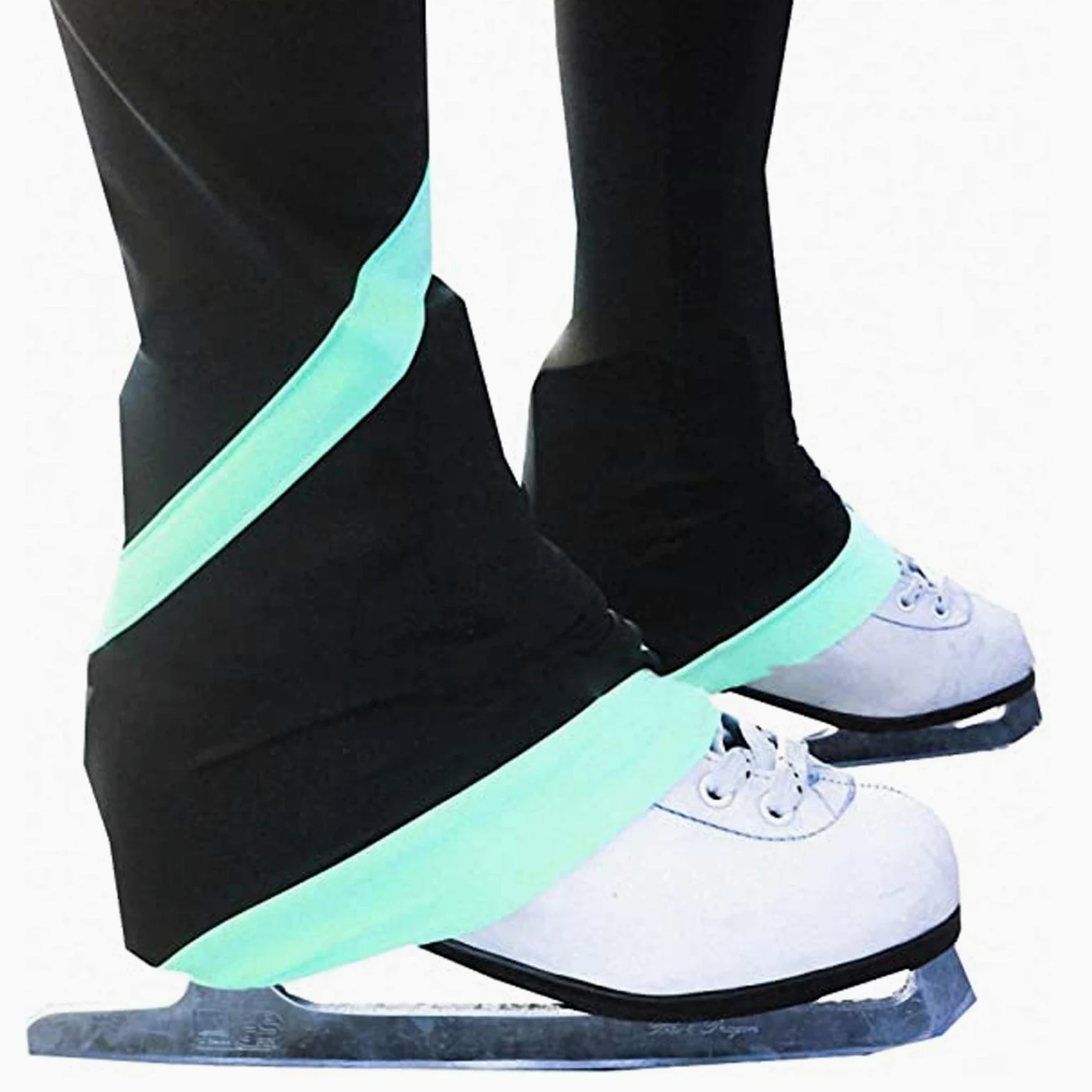 Damskie dziewczęce spodnie do jazdy figurowej, spiralne spodnie do jazdy figurowej, dziewczęce, polarowe legginsy treningowe, odzież sportowa do zawodów treningowych (kolor: A, roz