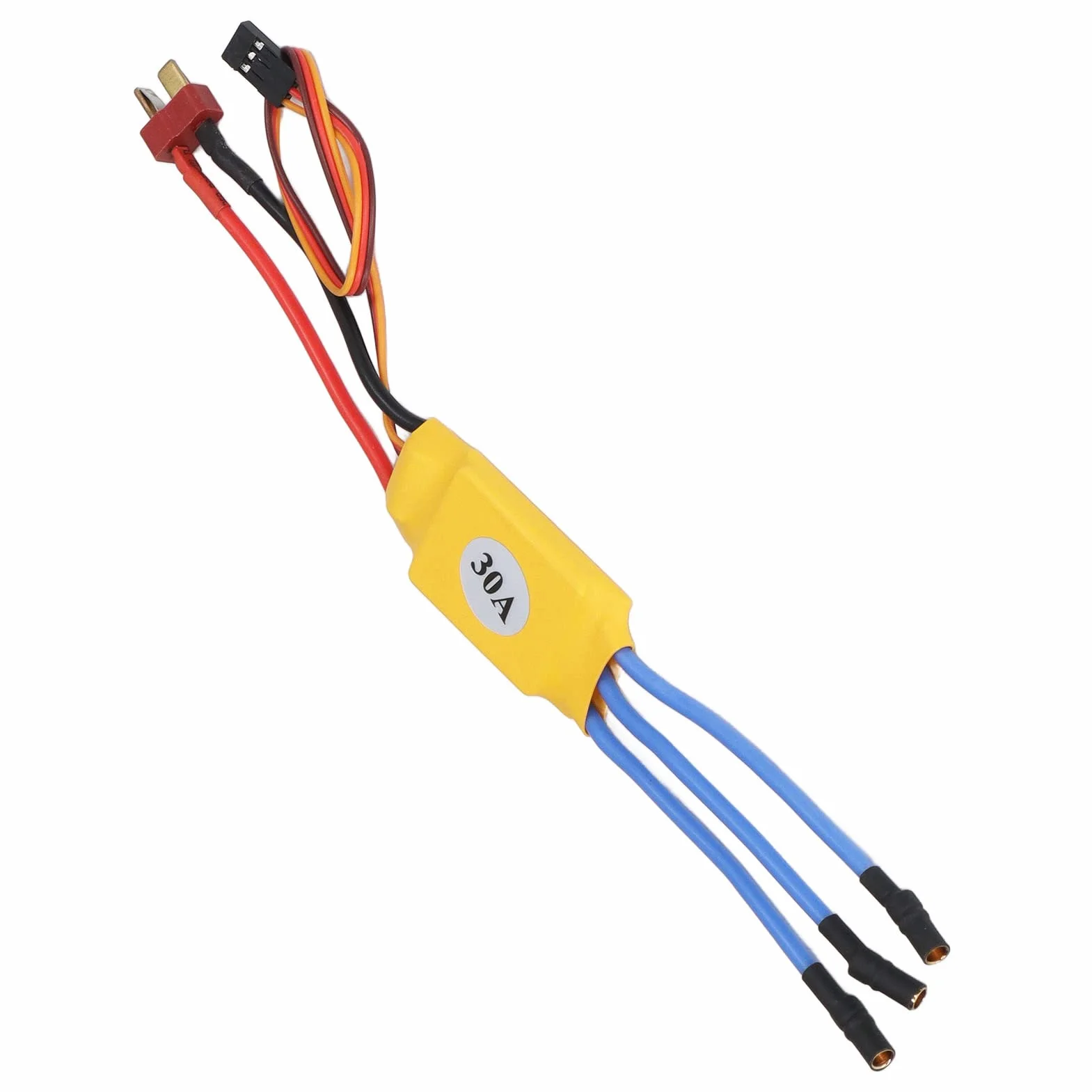 Silnik Bezszczotkowy Elektryczny Regulator Prędkości 30A Wysokie Obroty Automatyczna Adaptacja Przepustnicy Stabilny Silnik Bezszczotkowy ESC dla Elektrowni