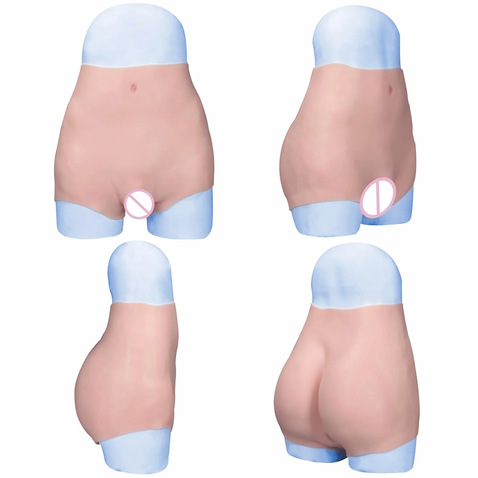 Knicker Crossdresser silikonowa bielizna modelująca 100% silikonowa bezszwowa bielizna modelująca
