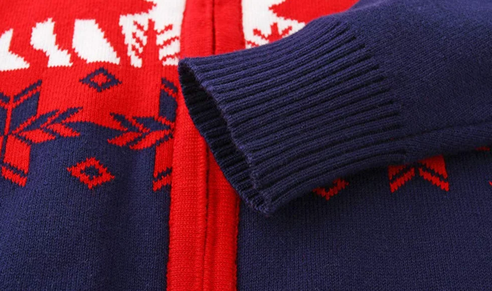 Mud Kingdom sweter chłopiec kardigan zamek błyskawiczny renifer Boże Narodzenie