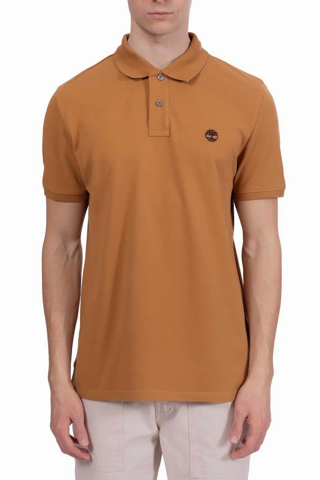 Timberland Koszulka Mężczyźni OYSTER RIVER TFO Chest Logo SS (Regular)