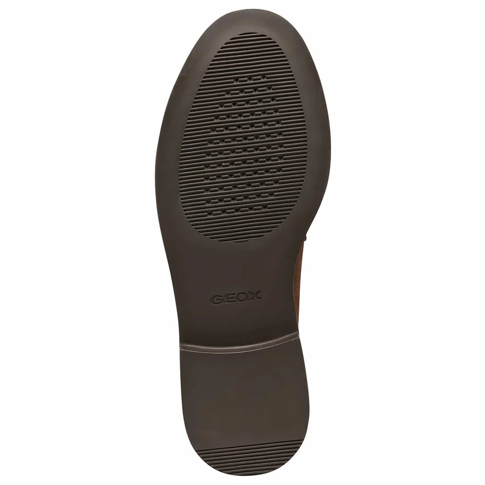 Geox Damskie Mokasyny D SERILDA Loafer Brązowe 40 EU
