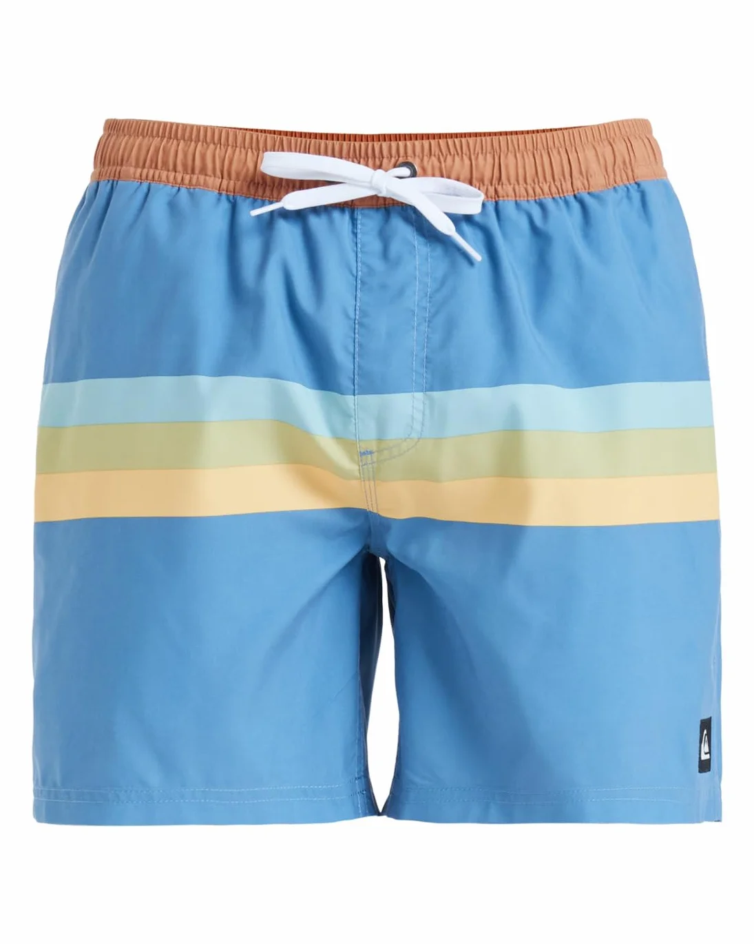 Quiksilver Boardshorts EVERYDAY STRAIGHT VOLLEY 15 męskie niebieskie S, Coronet niebieski pasek retro, S
