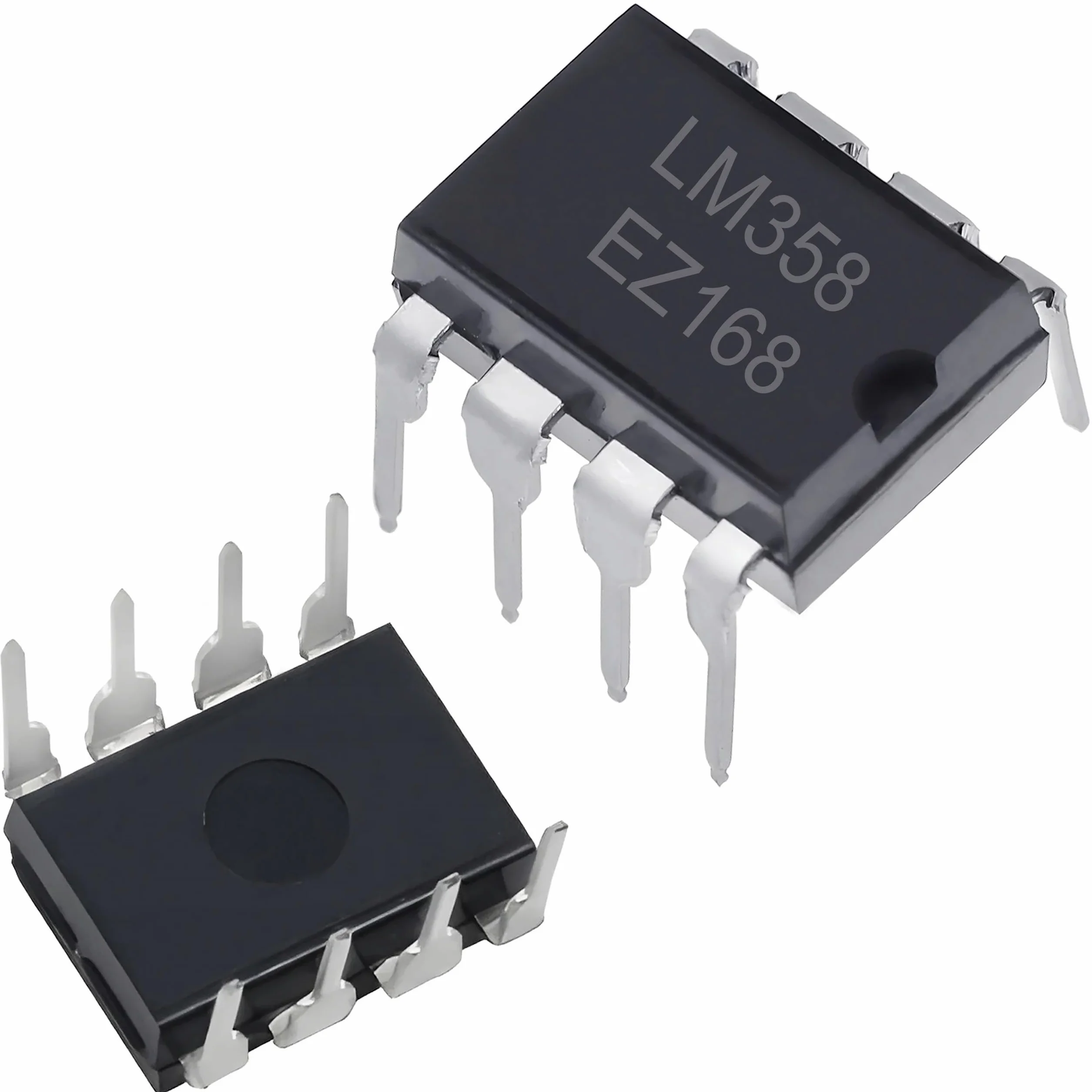 Wzmacniacz operacyjny LM358 - dwukanałowy, niskie zużycie prądu, 3V–32V | 2 sztuki | Do obwodów analogowych, filtrów, regulatorów | Komponent elektroniczny