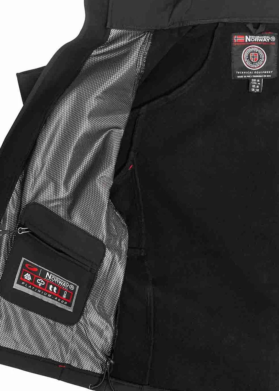 Geographical Norway Kurtka Mężczyźni Techno