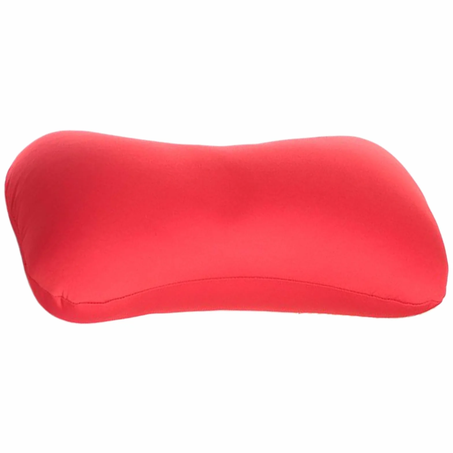 Poduszka z mikrokulkami 38 x 20 cm miękka poduszka podtrzymująca szyję ramiona plecy ergonomiczny zagłówek