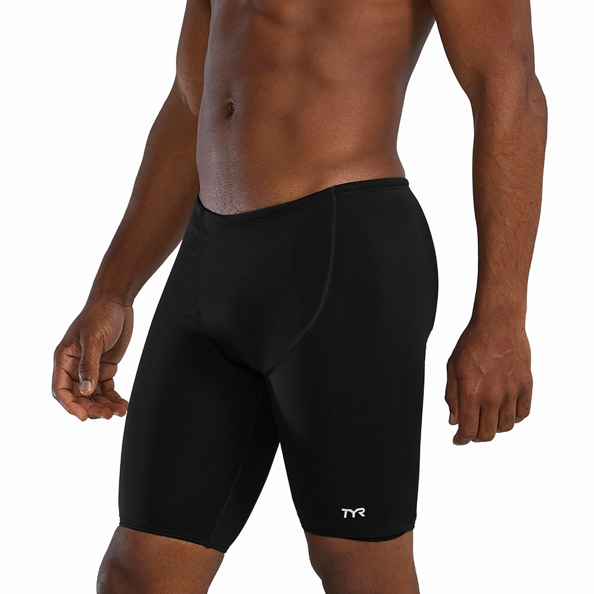 TYR Durafast Elite Athletic Jammer męski strój kąpielowy, Czarny, 42