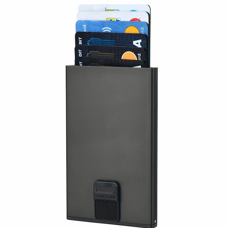 Samsonite Alu Fit SLG - Card Case, 10,2 cm, szary (antracyt)