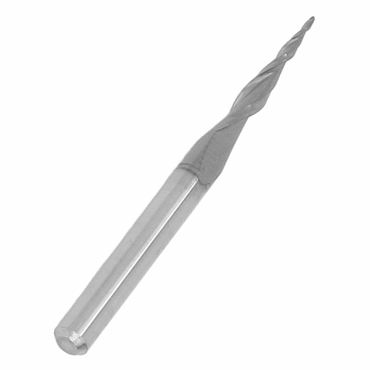 Frez kulowy CNC spiralny stożkowy frez kulowy ze stali wolframowej przedłużony frez trzpieniowy z węglika spiekanego do drewna aluminiowego