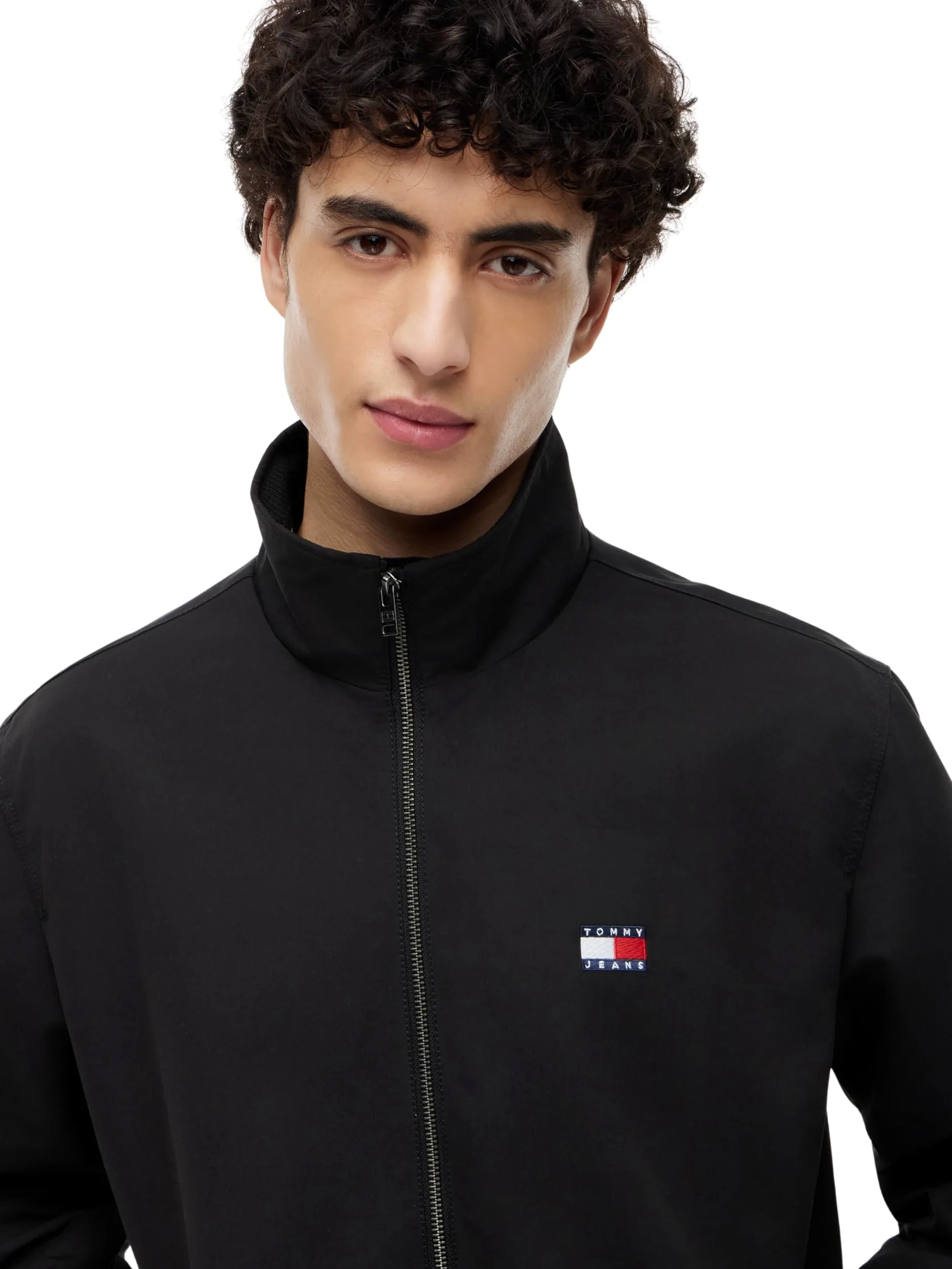 Tommy Jeans Kurtka męska TJM ESSENTIAL EXT DM0DM22720 Inne kurtki, CZARNA (Czarna), S, czarny (czarny), S