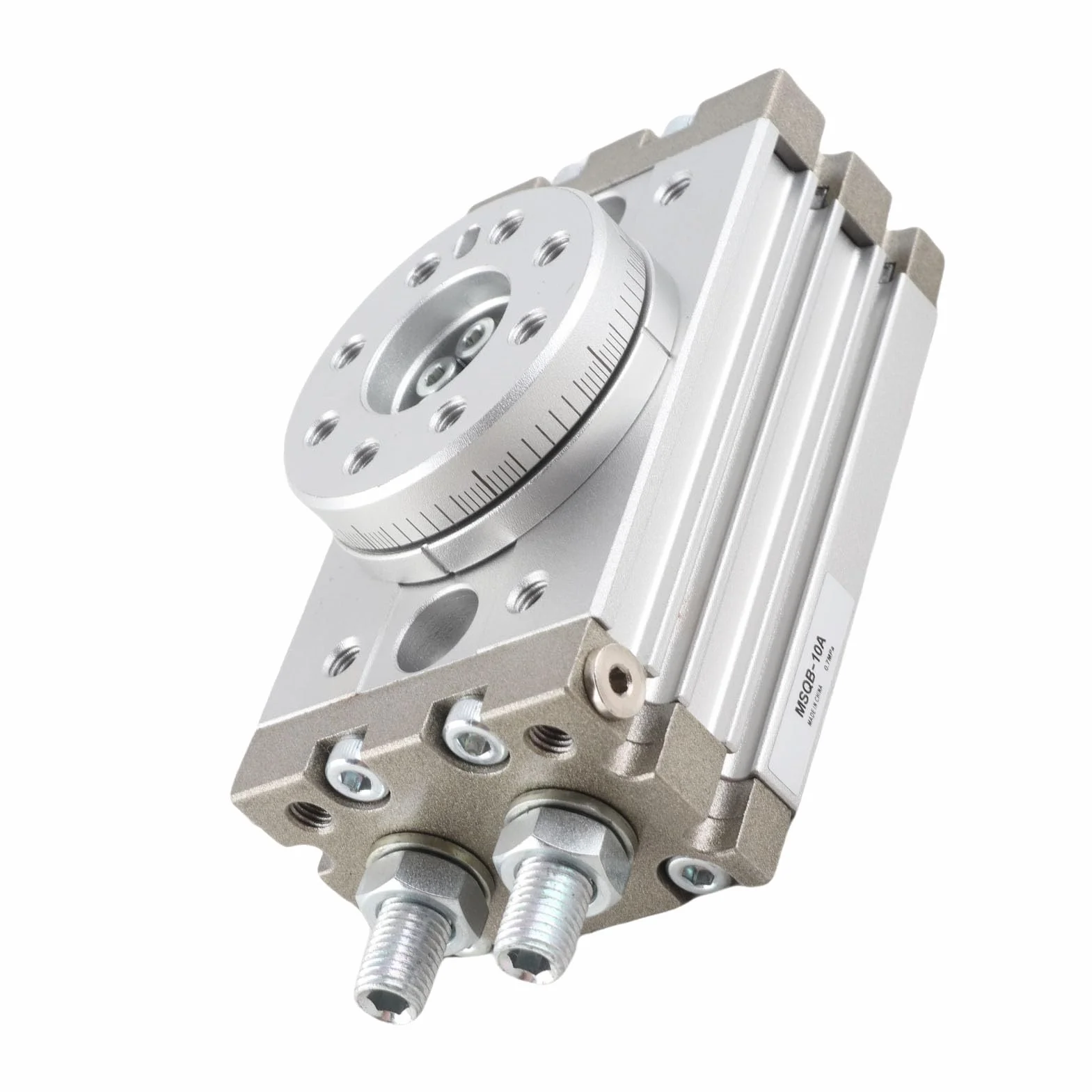 Obrotowy Siłownik Pneumatyczny 180 Stopni typu SMC Obrotowy Siłownik Pneumatyczny 15 mm MSQB-10A 0~60 ° C