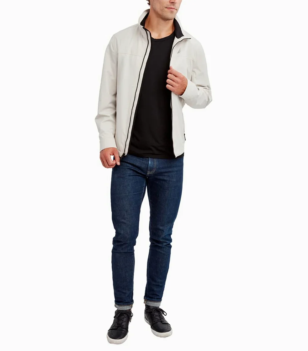 Nautica Wiatrówka Mężczyźni Golf Jacket – Casual Wear Windbreaker Jacket, Regular, Big & Tall Sizes