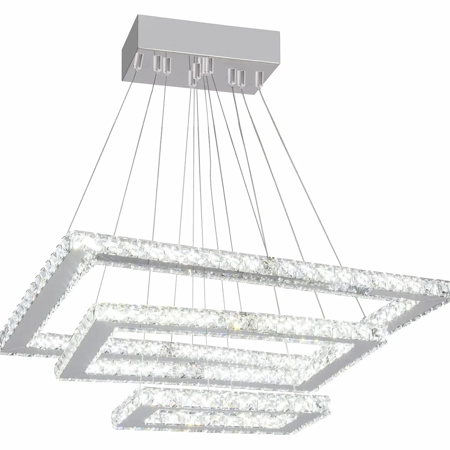 Regulowane zawieszenie lampy, 4 sztuki, 2 m, stal odporna na zużycie, linka stalowa z oczkami, uchwyt na linę drucianą, uniwersalny zestaw do zawieszania lamp, wieszaków, kaset reklamowych