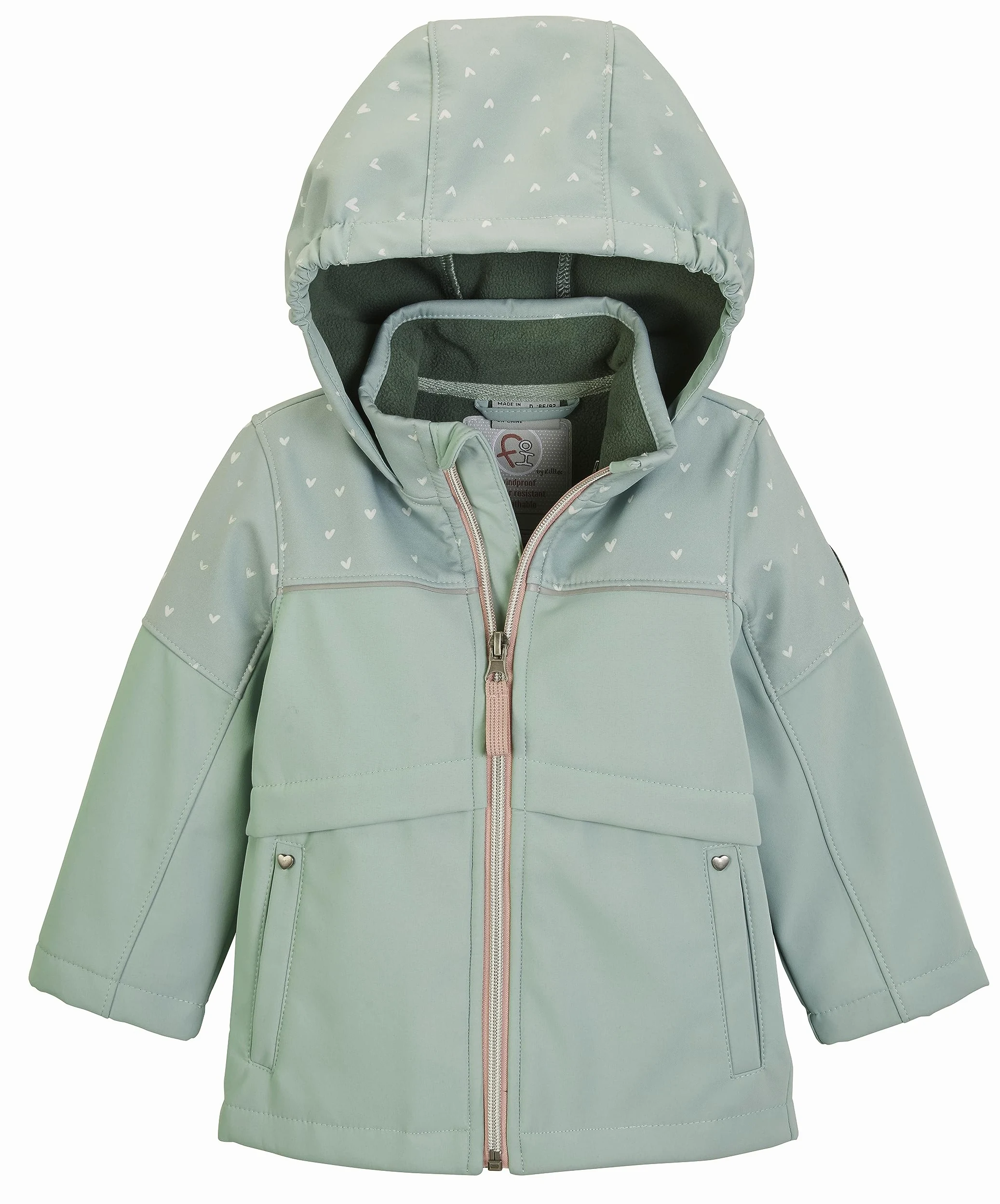 Killtec Kurtka Softshell Outdoorowa z Kapturem Unisex Kids Fiow 7 Mns Sftshll Jckt