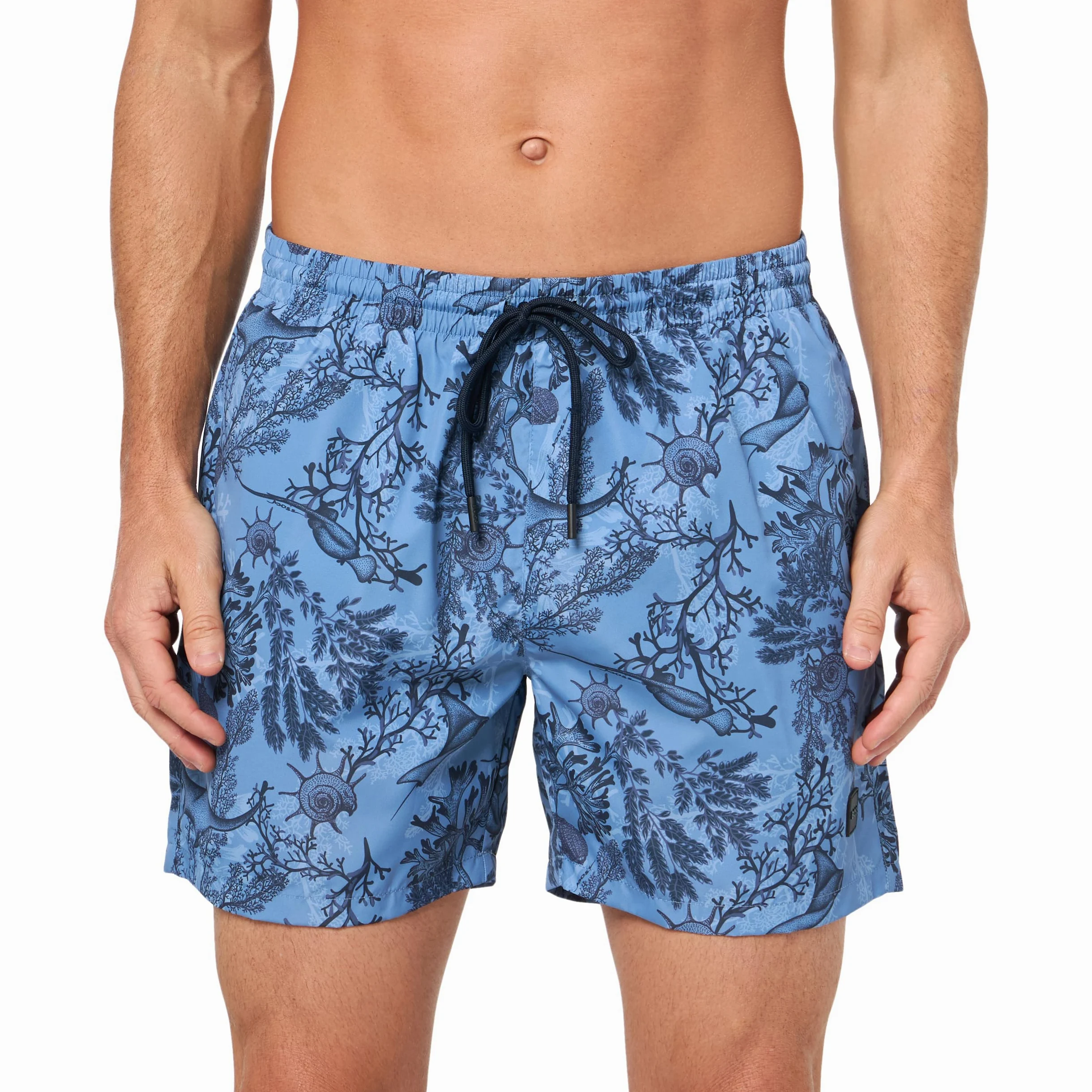 BOSS Spodenki kąpielowe Mężczyźni Tropical Print Swim Trunks
