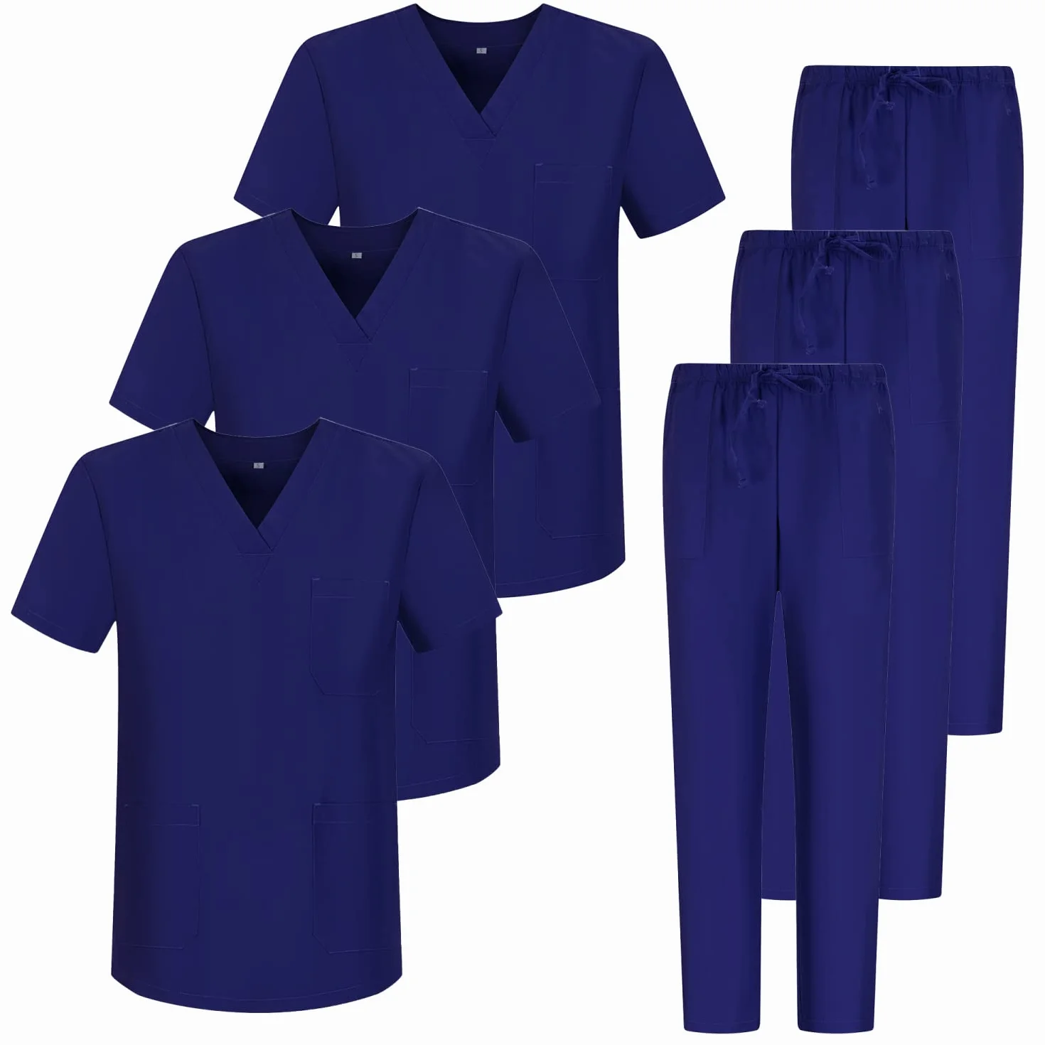 MISEMIYA Uniform sanitarny unisex MEDICAL SANITARY SET 3 zestawy