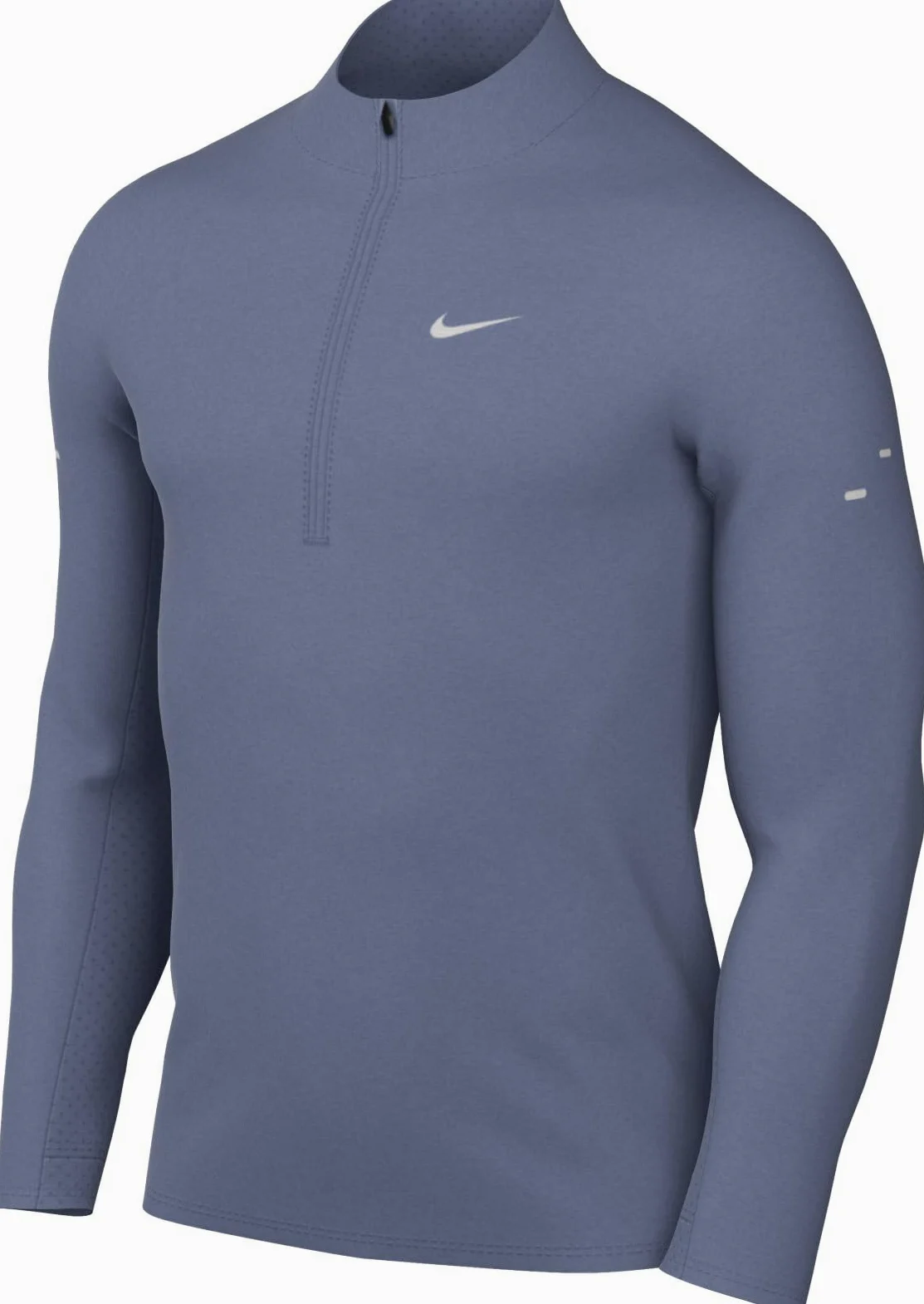 NIKE Górna część środkowa biegowa Mężczyźni Nike Stride Dri-fit Midlayer-laufoberteil mit Halbreißverschluss für Herren