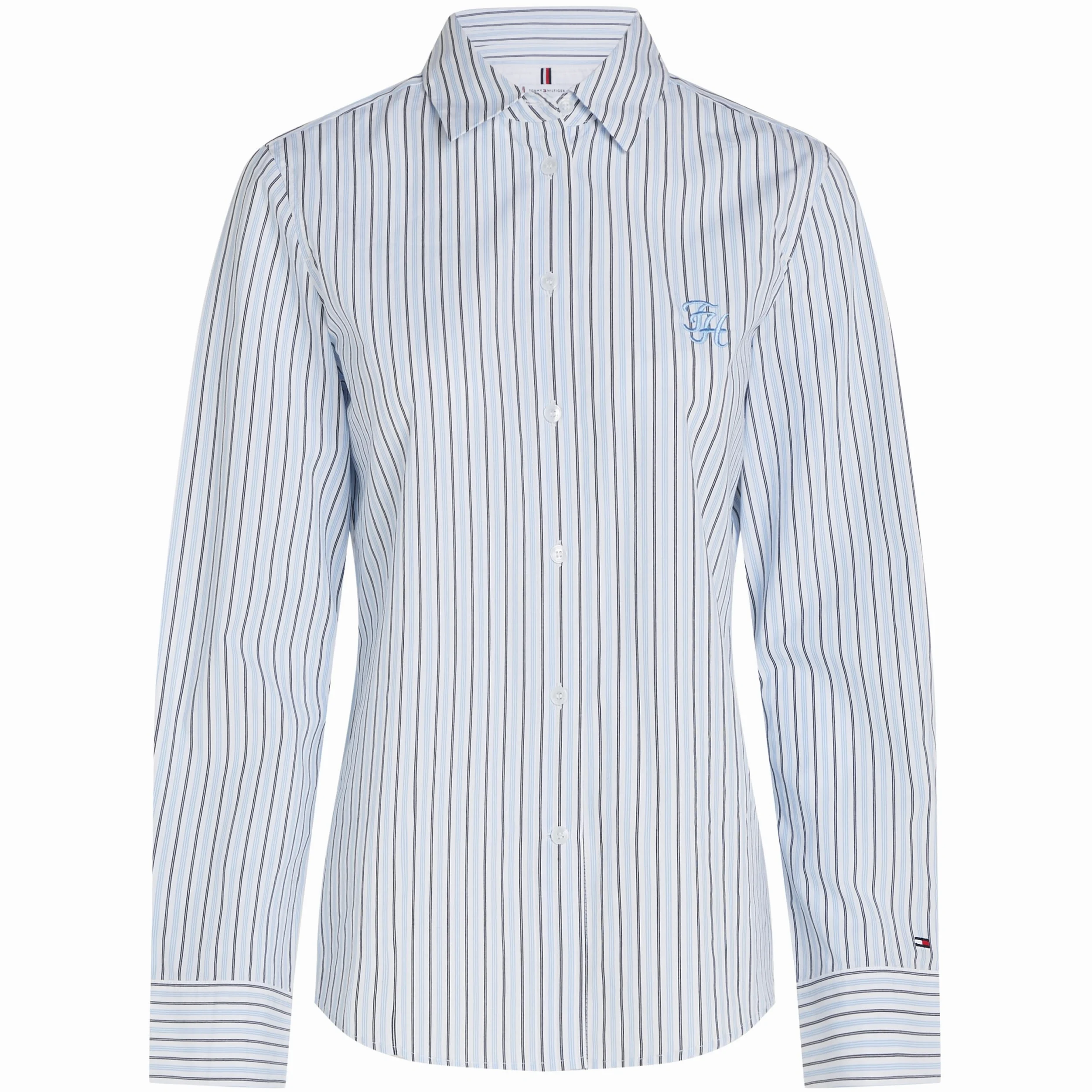 Tommy Hilfiger L Kobiety Regularna koszula w paski