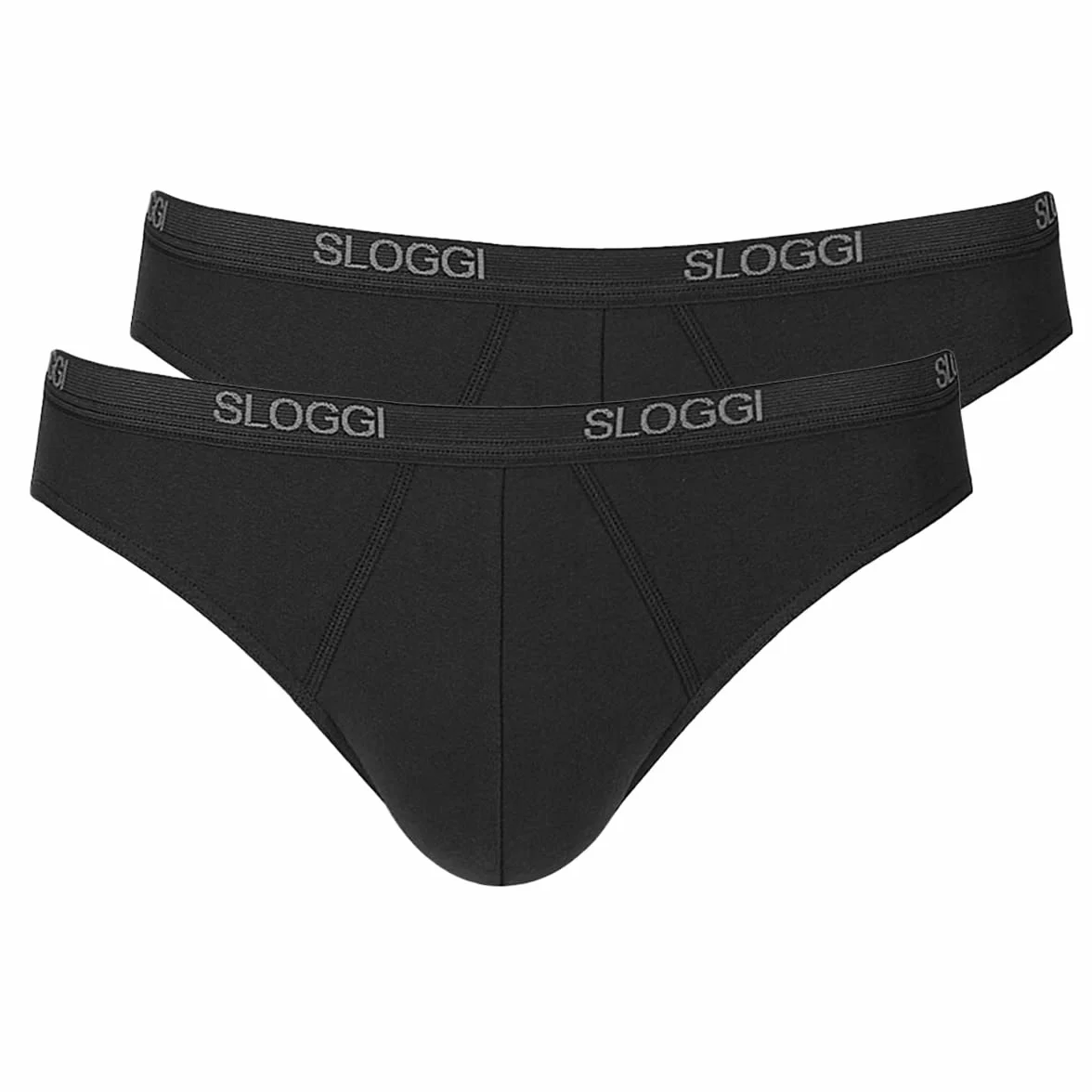 Sloggi Męskie slipy (2 sztuki), czarny, XXL