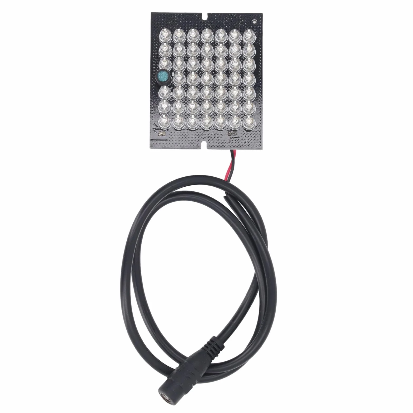Tablica Lampy IR Oświetlacz IR podczerwień 850nm 48 Koralików IR Lampa Noktowizyjna LED DC12V do Wnętrz na Zewnątrz