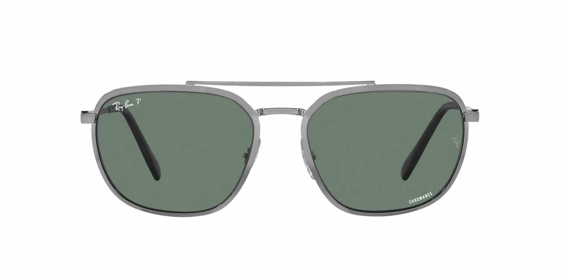 Ray-Ban Damskie kwadratowe okulary przeciwsłoneczne Rb3708