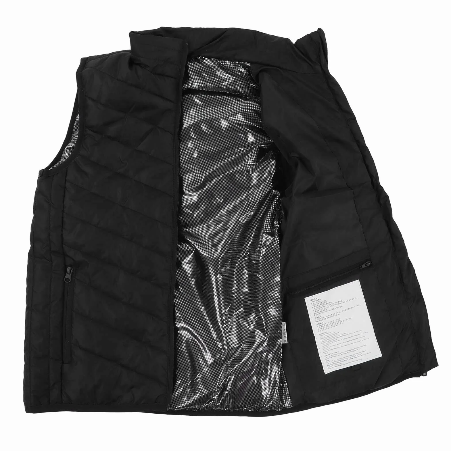 Unisex Wodoodporna Lekka Kamizelka Grzewcza z Akumulatorem dla Mężczyzn i Kobiet na Zimę 6XL