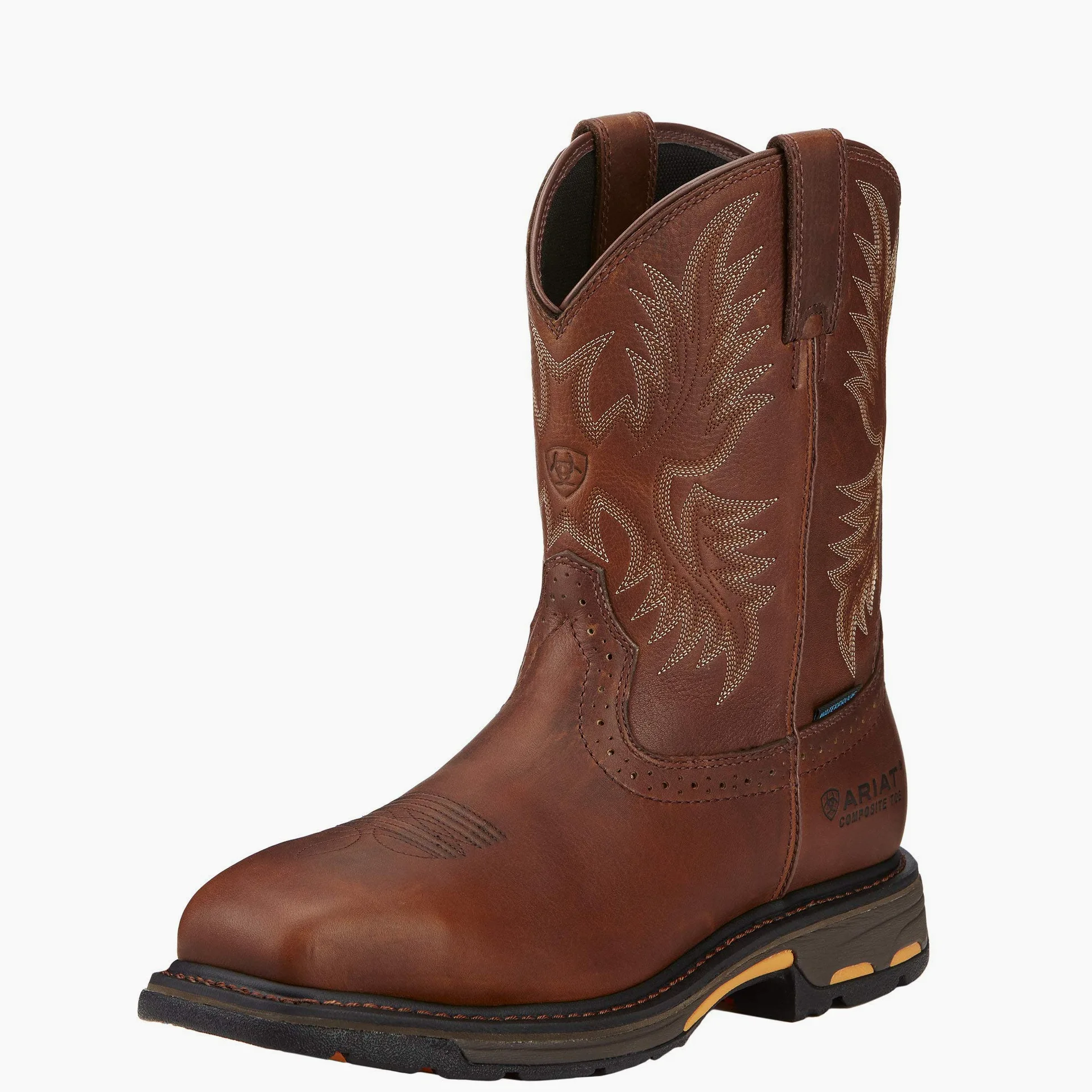 ARIAT Mężczyźni Workhog Wide Square Toe Csa Waterproof Composite Toe Work BootButy kowbojskie