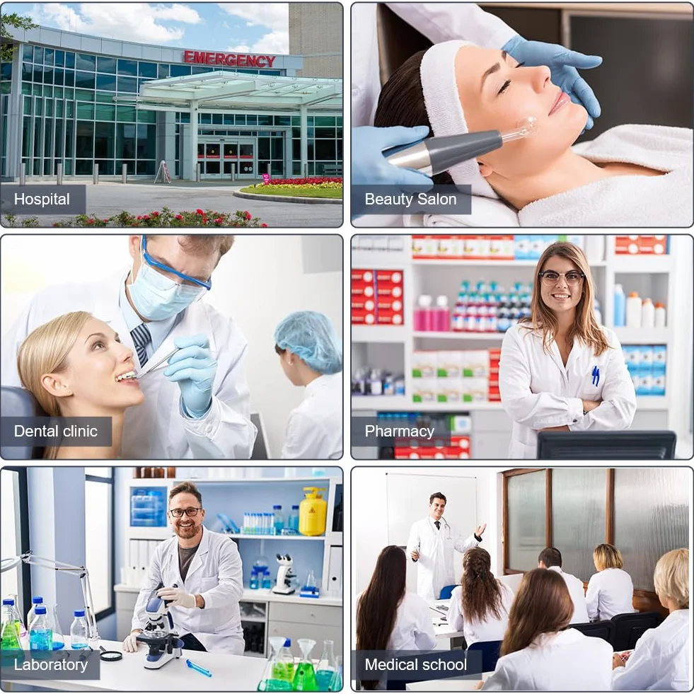AUYAO Biała bluzka laboratoryjna dla kobiet i mężczyzn, bluzka laboratoryjna chemia, bluzka lekarska unisex