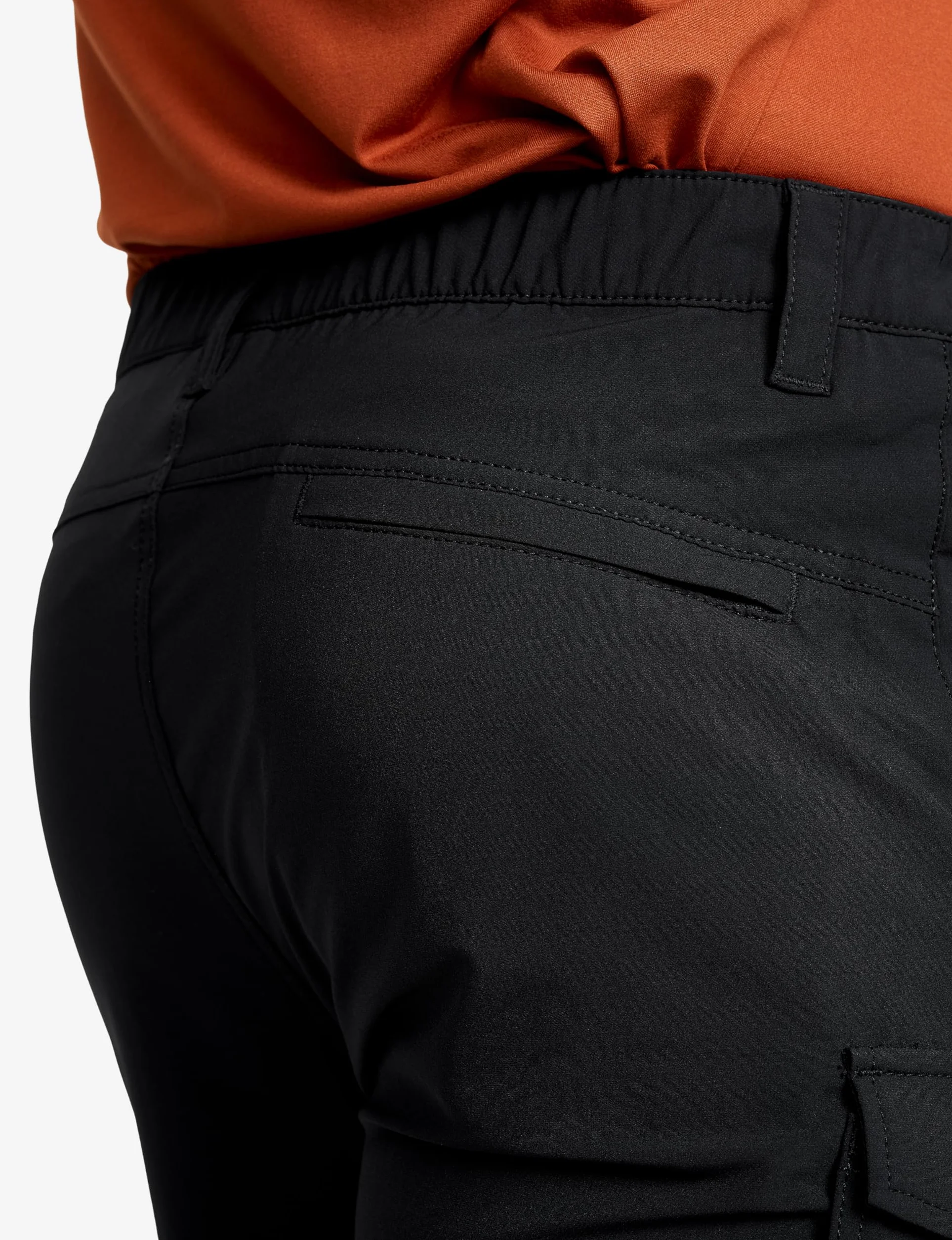 RevolutionRace Adventure Cargo Stretch Shorts Męskie, Lekkie i praktyczne spodenki turystyczne