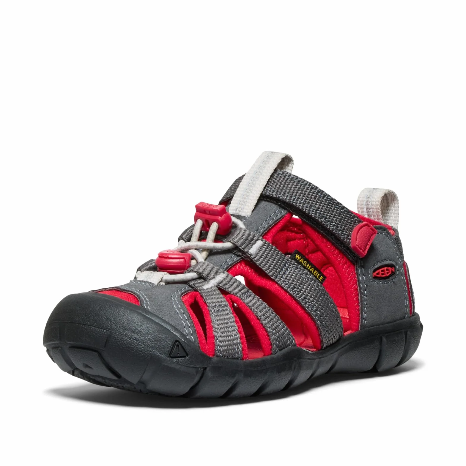 KEEN Sandały dziecięce Seacamp 2 CNX Czerwony 9 UK Child