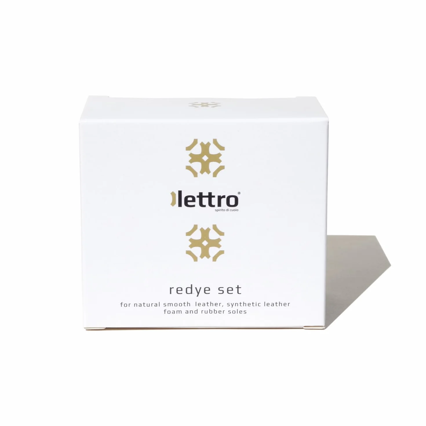 Lettro Redye Set – Farba do Butów ze Skór Gładkich i Syntetycznych oraz Podeszw Gumowych i Piankowych| Zestaw Lakier 50ml + Utwardzacz 5ml