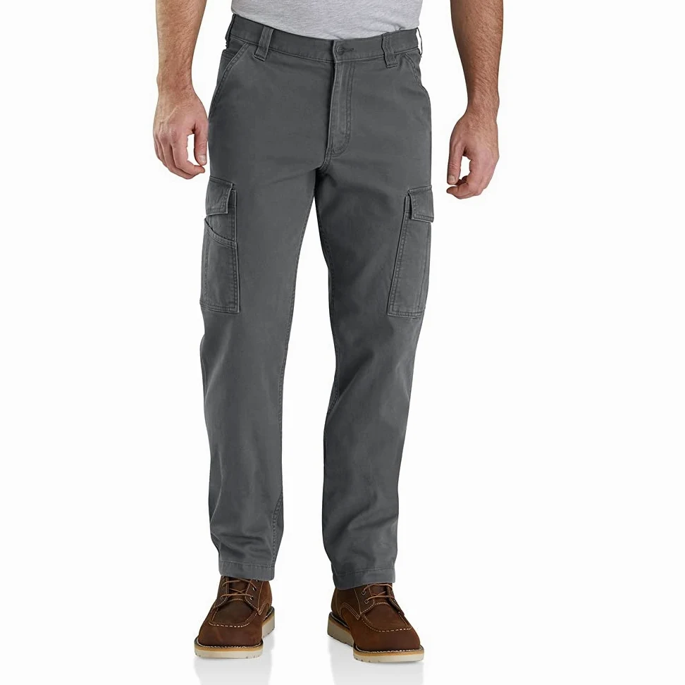 Carhartt Spodnie Robocze Rugged Flex Relaxed Fit Canvas Cargo - Spodnie Mężczyźni