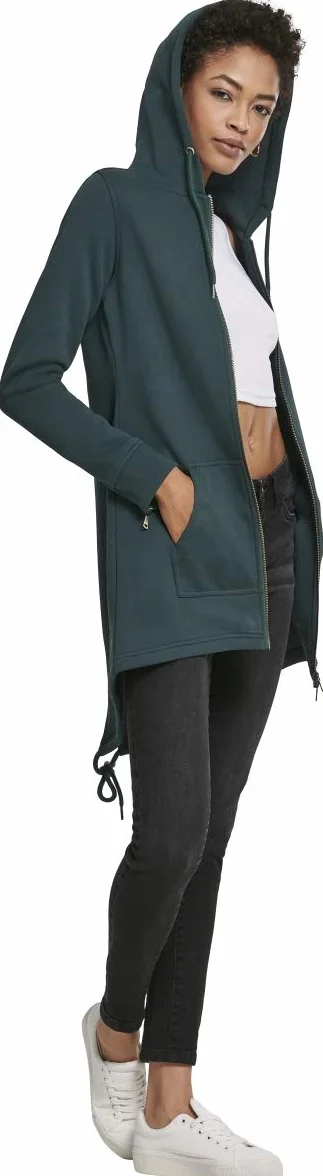 Urban Classics sweter kardigan Kobiety Ladies Sweat Parka (1 w zestawie)