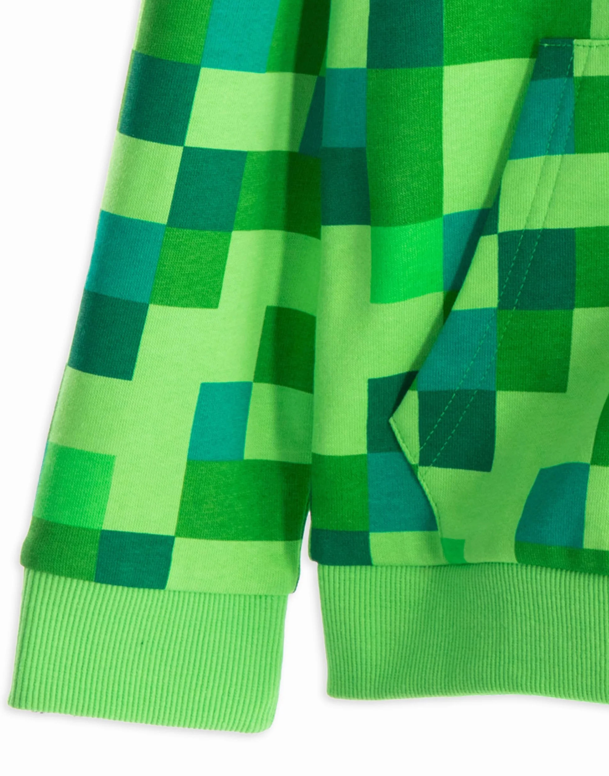 Minecraft bluza chłopięca z kapturem i zamkiem błyskawicznym