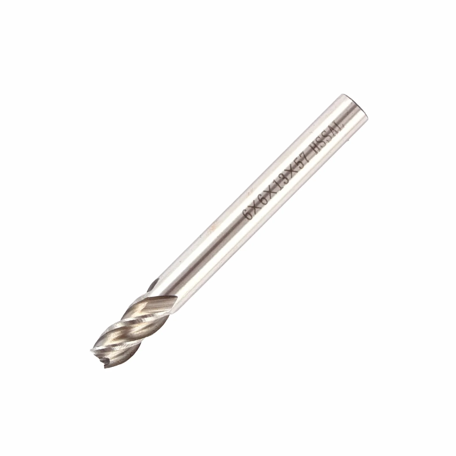 AUNMAS Frez Palcowy HSS Szybkie Narzędzie 4-ostrzowe Frezy 4-12 Mm do Obróbki CNC Stal Aluminiowa