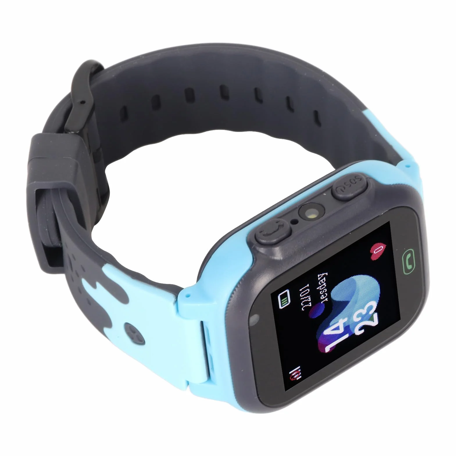 Inteligentny Zegarek dla Dzieci z Ekranem Dotykowym HD i Grami, Inteligentny Zegarek dla Dzieci, Aparat, Wideo, Odtwarzacz Muzyki, Alarm, Przycisk SOS, Wodoodporny Inteligentny