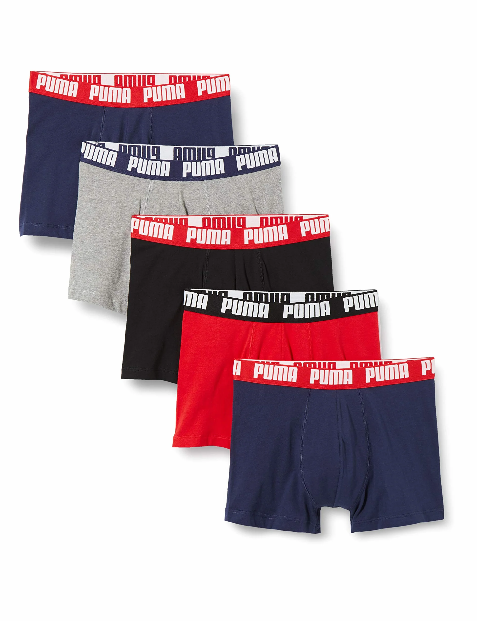 PUMA Boxer Slip Mężczyźni 5 Pack Basic Men's Boxers