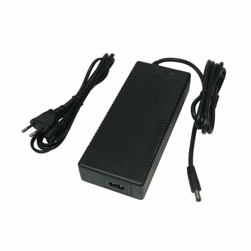 Trade-Shop ładowarka do roweru elektrycznego kabel do ładowania 29,4 V 4 A do akumulatorów 24 V z 5,5 mm x 2,5 mm okrągła wtyczka zastępuje HP1202L2 SSLC058V29 do akumulatorów 24 V Rowery elektryczne