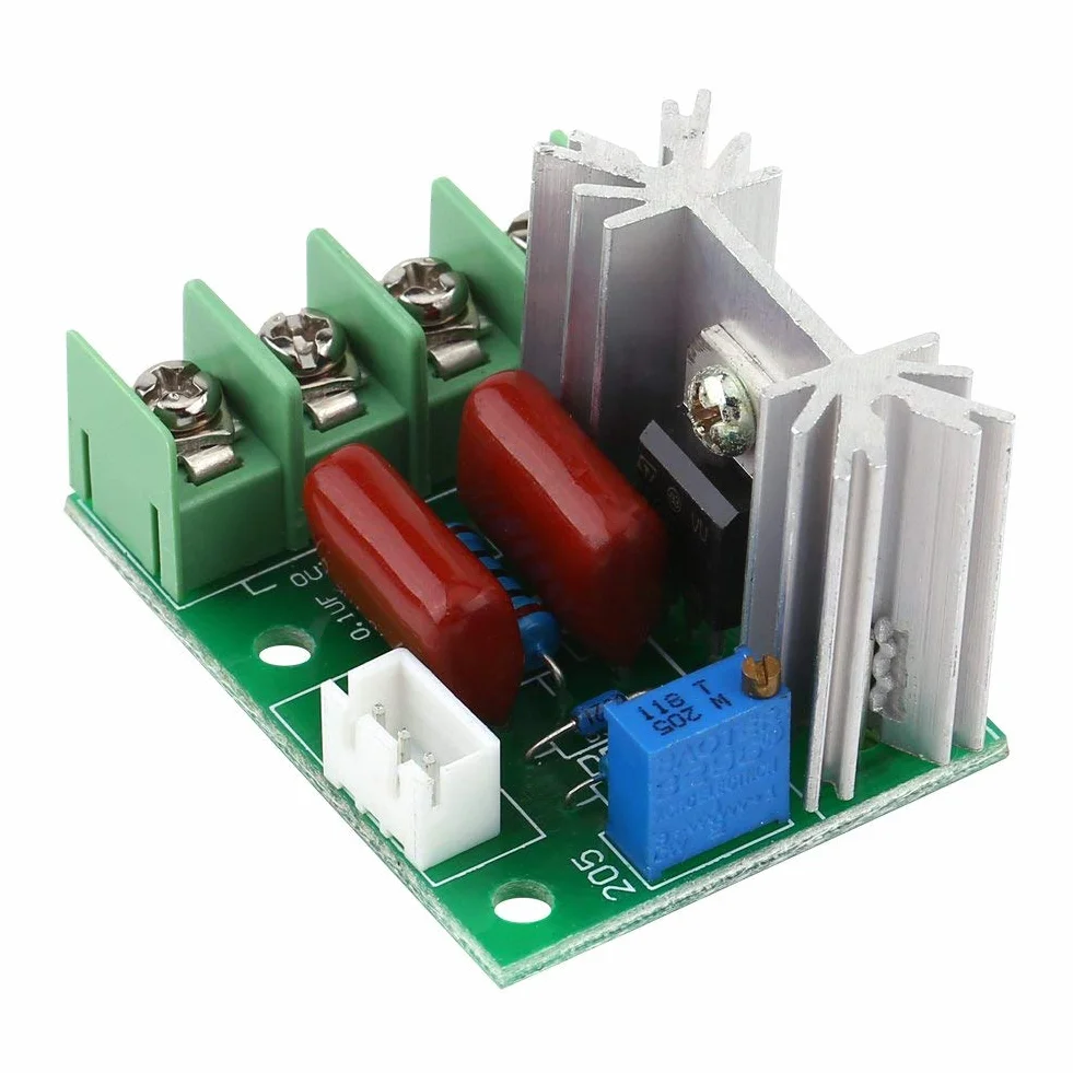Elektryczny regulator napięcia SCR 2000W AC 50-220V moduł stabilizatora transformatora ściemniacz