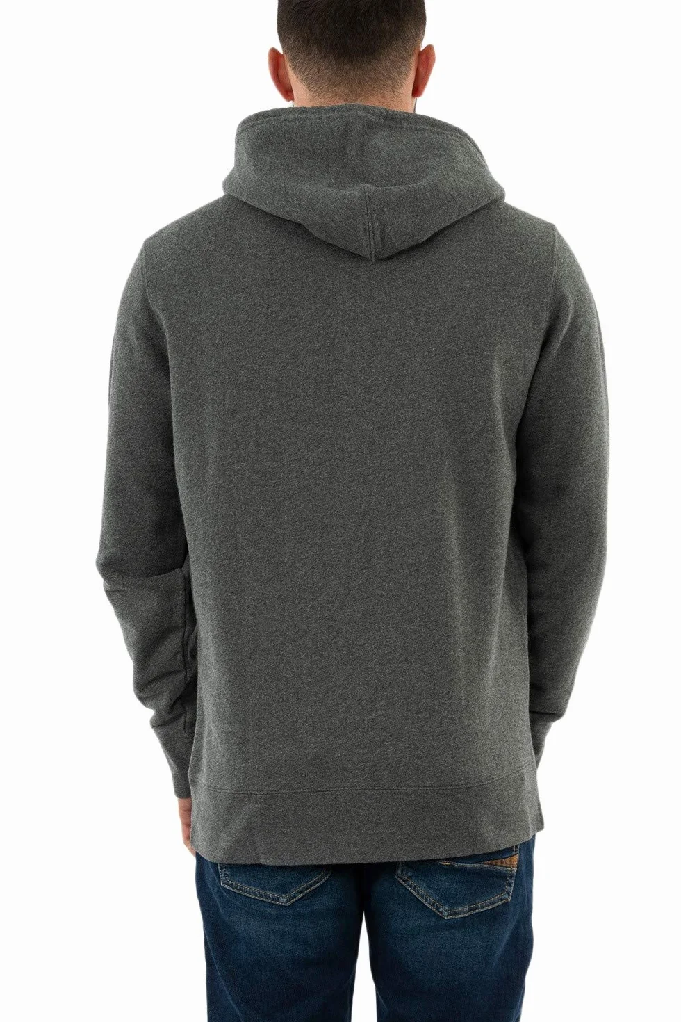 Levi's Mężczyźni Zip Up Sweatshirt, Charcoal Heather XX, XL